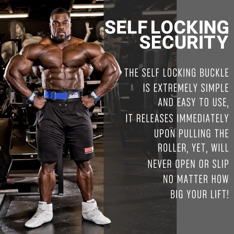 Schiek Sports Model 3004 Power Lifting Belt - Large - Blue - Image 3
